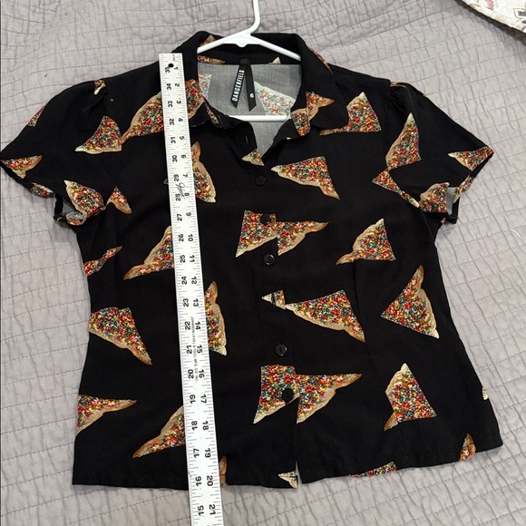 Dangerfield Modcloth Making that Fairy Bread Button up Top Toast - Picture 8 of 8